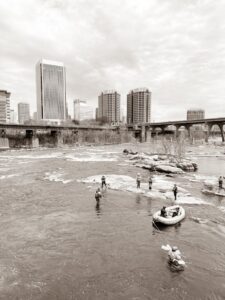 Picture of Central Virginia, James River, in Richmond, Virginia